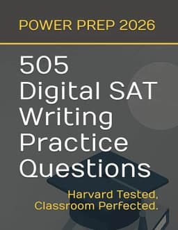 505 Digital SAT Writing Practice Questions